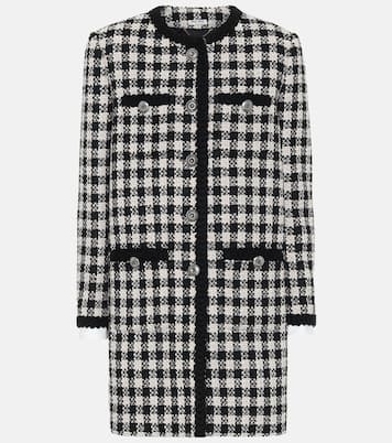 Soprabito in tweed di lana e cotone | Miu Miu