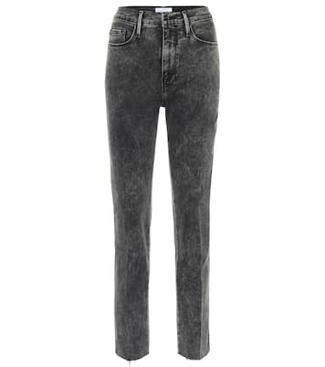 Jeans rectos Le Sylvie de tiro alto | Frame