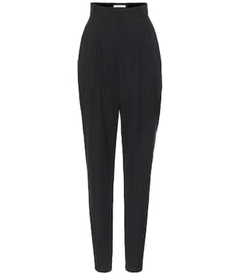 Pantaloni a vita alta in lana | Alessandra Rich