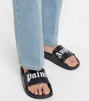Pantoletten mit Logo | Palm Angels