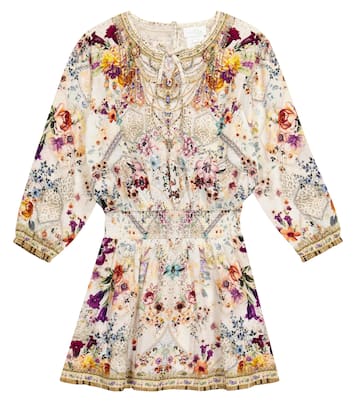 Bedrucktes Kleid mit Verzierung | Camilla Kids