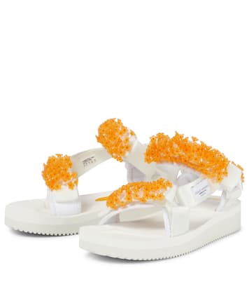 x Suicoke Sandalias María con bordado | Cecilie Bahnsen