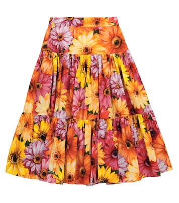 Bedruckter Rock aus Baumwolle | Dolce&Gabbana Kids