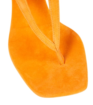 Suede thong sandals | Christopher Esber