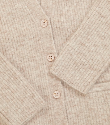 Long alpaca-blend cardigan | Bonpoint