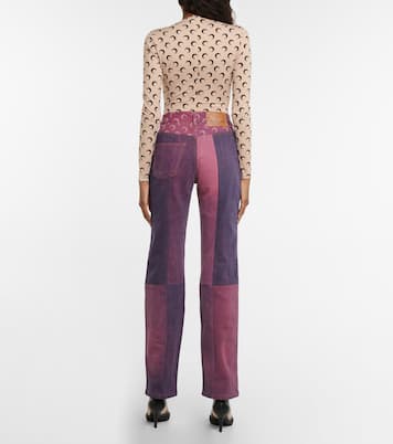 High-Rise Straight-Leg Jeans | Marine Serre