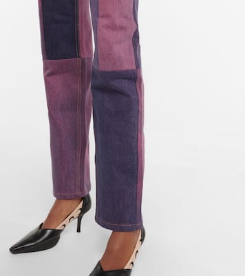 High-Rise Straight-Leg Jeans | Marine Serre