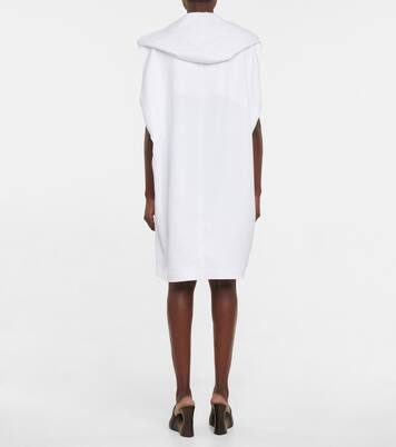 Miniabito in misto seta con cappuccio | Alaïa