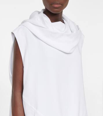 Miniabito in misto seta con cappuccio | Alaïa