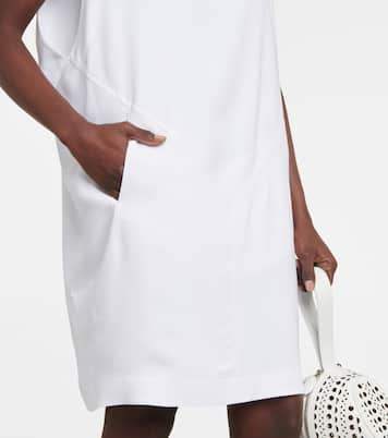 Miniabito in misto seta con cappuccio | Alaïa