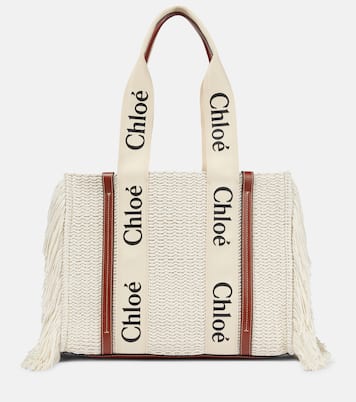 Tote Woody Medium de algodón | Chloé