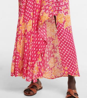 Vestido largo Ilona floral | Poupette St Barth