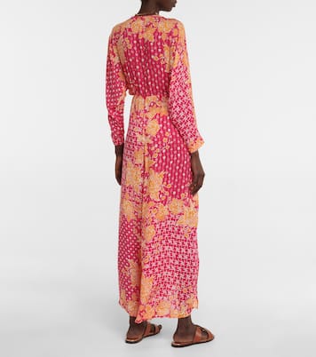Vestido largo Ilona floral | Poupette St Barth