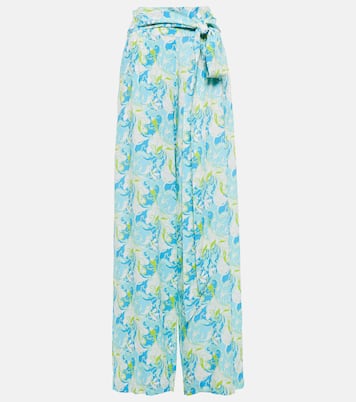 Natasha printed wide-leg pants | Melissa Odabash