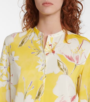 Camicia in misto seta con stampa | Loro Piana
