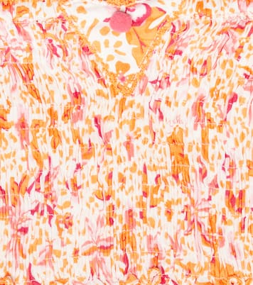 Printed bandeau top | Poupette St Barth Kids