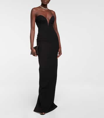 Crêpe gown | Mônot