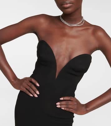 Crêpe gown | Mônot