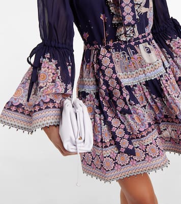 Celestial Virgo printed minidress | Zimmermann