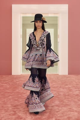 Celestial Virgo printed minidress | Zimmermann
