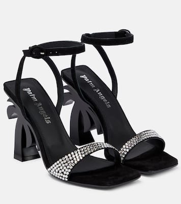Verzierte Sandalen Palm aus Veloursleder | Palm Angels