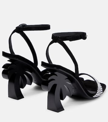 Verzierte Sandalen Palm aus Veloursleder | Palm Angels