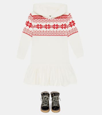 Pulloverkleid aus einem Baumwollgemisch | Polo Ralph Lauren Kids