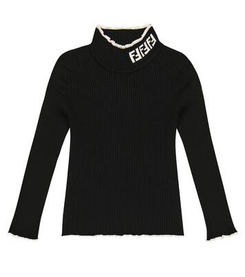 FF ribbed-knit sweater | Fendi Kids