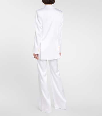 Bridal Boyfriend double-breasted blazer | Galvan