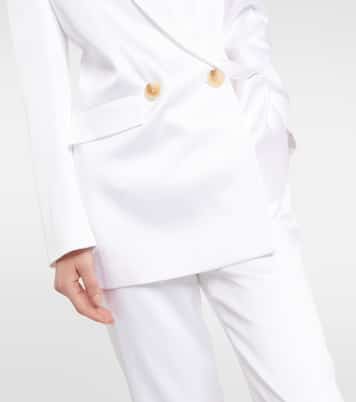 Bridal Boyfriend double-breasted blazer | Galvan