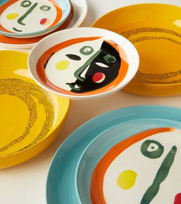 Feast Face 1 Extra Small set of 4 plates | Serax