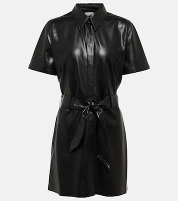 Halli faux leather minidress | Nanushka
