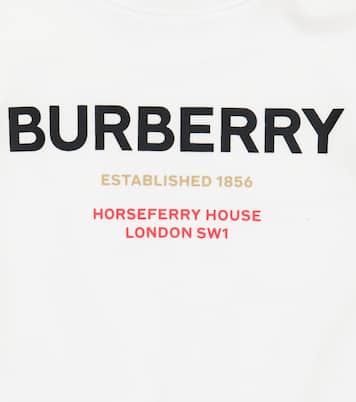 Baby Logo cotton onesie | Burberry Kids