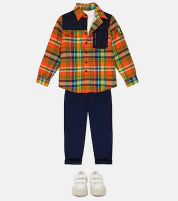 Camicia in flanella di cotone a quadri | Polo Ralph Lauren Kids