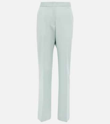 Virgin wool cropped pants | Jil Sander