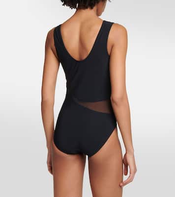 Mesh-trimmed swimsuit | Karla Colletto
