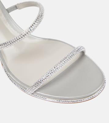Cleo embellished satin sandals | Rene Caovilla
