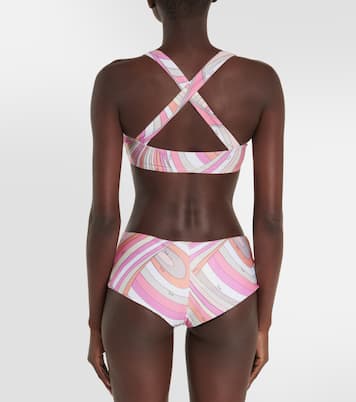 Slip bikini Iride a vita media con stampa | Pucci