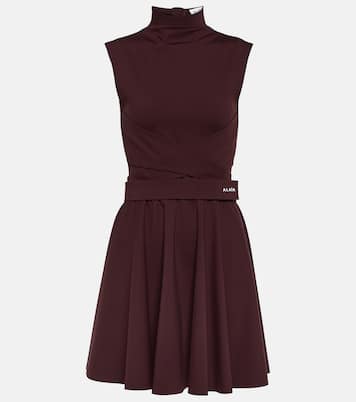Miniabito in jersey con logo | Alaïa