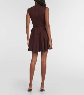 Miniabito in jersey con logo | Alaïa