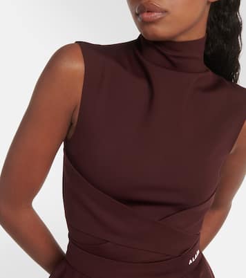 Miniabito in jersey con logo | Alaïa