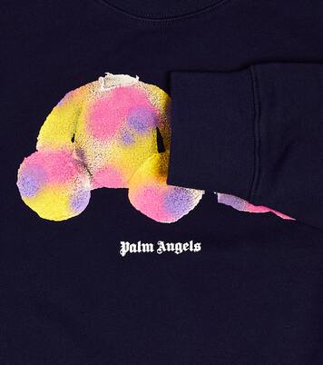 Sudadera de jersey de algodón estampada | Palm Angels Kids