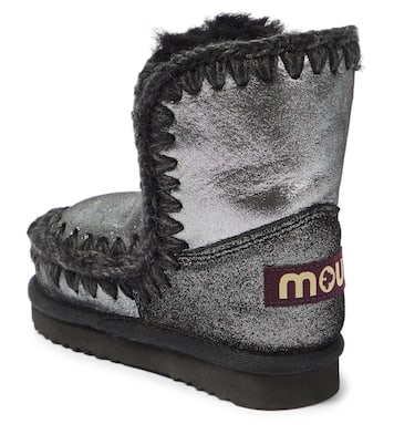 Stivali in pelle e shearling | Mou Kids
