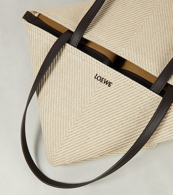 Tote Puzzle Fold Medium aus Canvas | Loewe