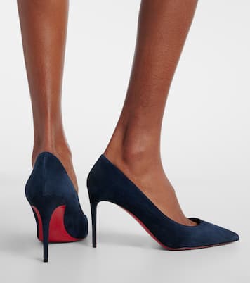 Escarpins Kate 85 en daim | Christian Louboutin