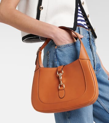 Borsa a spalla Gucci Jackie Small in pelle | Gucci