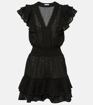 Camila broderie anglaise cotton minidress | Poupette St Barth