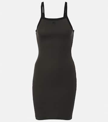 Vestido corto de algodón | Courrèges