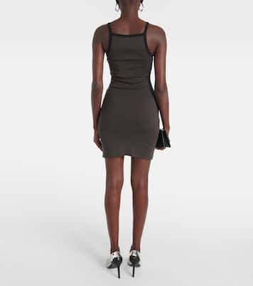 Vestido corto de algodón | Courrèges