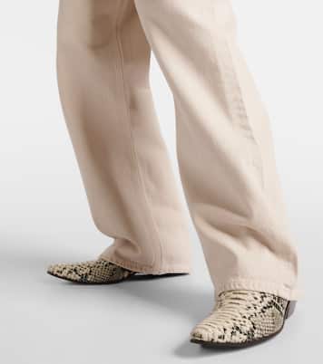 Low Slung Baggy wide-leg jeans | Agolde